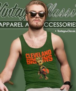 Nfl Cleveland Browns Groot Marvel Tank Top Racerback