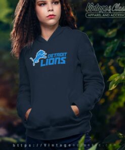 Nfl Detroit Lions Alternate Logo National Football League Hoodie