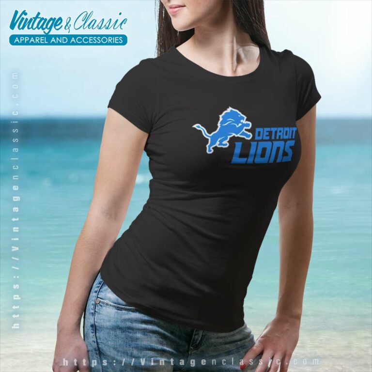 Nfl Detroit Lions Alternate Logo National Football League Women TShirt Nfl Detroit Lions Alternate Logo National Football League Women TShirt