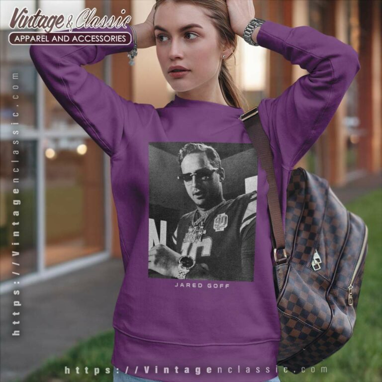 Nfl Detroit Lions Jared Goff Majestic Threads Sweatshirt Nfl Detroit Lions Jared Goff Majestic Threads Sweatshirt