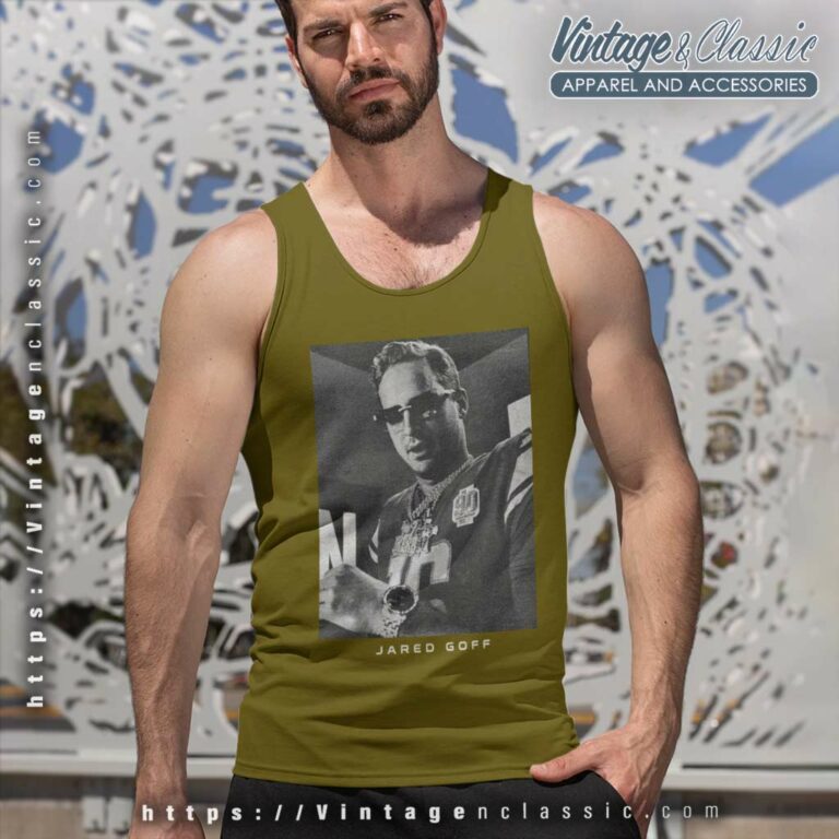 Nfl Detroit Lions Jared Goff Majestic Threads Tank Top Racerback Nfl Detroit Lions Jared Goff Majestic Threads Tank Top Racerback