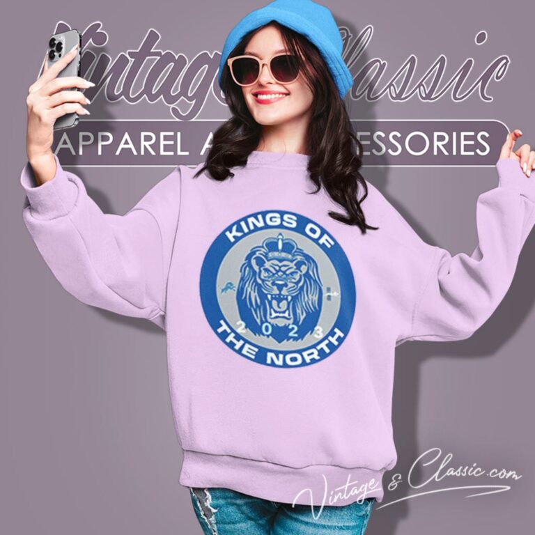 Nfl Detroit Lions Kings Of The North 2023 Sweatshirt Nfl Detroit Lions Kings Of The North 2023 Sweatshirt