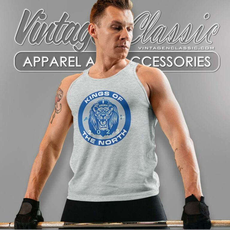 Nfl Detroit Lions Kings Of The North 2023 Tank Top Racerback Nfl Detroit Lions Kings Of The North 2023 Tank Top Racerback