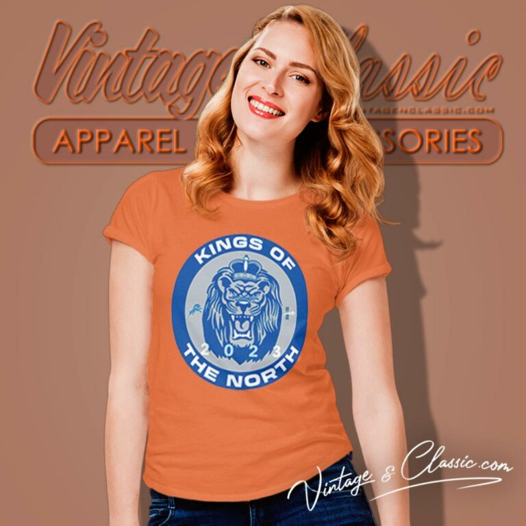 Nfl Detroit Lions Kings Of The North 2023 Women T Shirt Nfl Detroit Lions Kings Of The North 2023 Women T Shirt