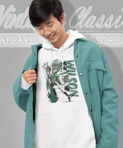 Nfl Garrett Wilson New York Jets Number 17 Nfl Garrett Wilson New York Jets Number 17 Hoodie