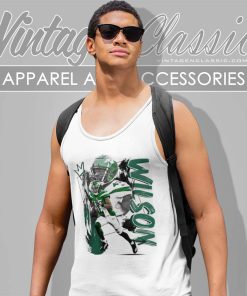 Nfl Garrett Wilson New York Jets Number 17 Tank Top Racerback