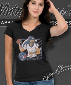 Nfl Houston Texans Cj Stroud Draft V Neck TShirt