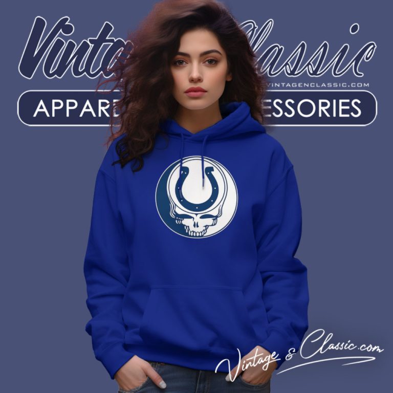 Nfl Indianapolis Colts Grateful Dead Hoodie Nfl Indianapolis Colts Grateful Dead Hoodie