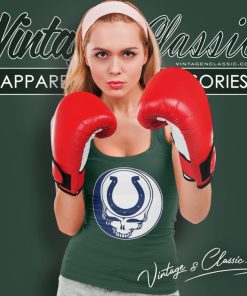 Nfl Indianapolis Colts Grateful Dead Tank Top Racerback