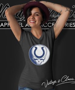 Nfl Indianapolis Colts Grateful Dead V Neck TShirt