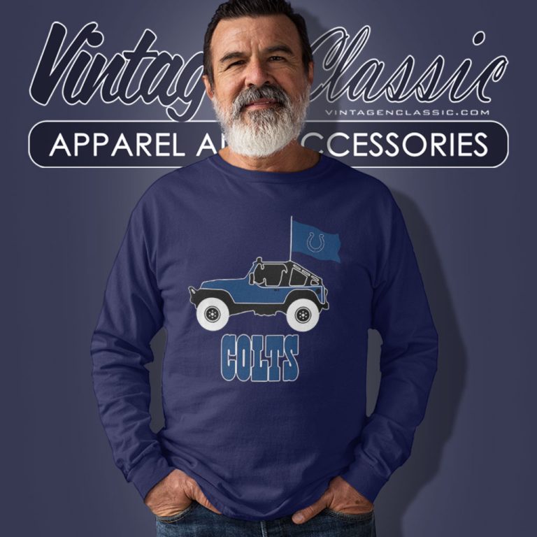 Nfl Indianapolis Colts Jeep Long Sleeve Tee Nfl Indianapolis Colts Jeep Long Sleeve Tee