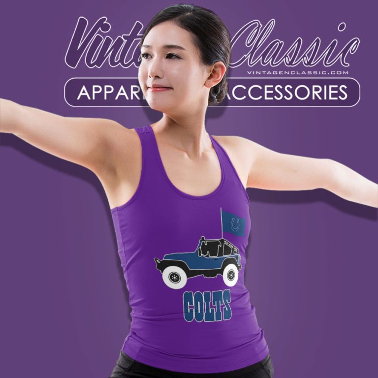 Nfl Indianapolis Colts Jeep Tank Top Racerback Nfl Indianapolis Colts Jeep Tank Top Racerback