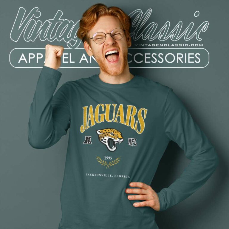 Nfl Jacksonville Jaguars Logo Long Sleeve Tee Nfl Jacksonville Jaguars Logo Long Sleeve Tee