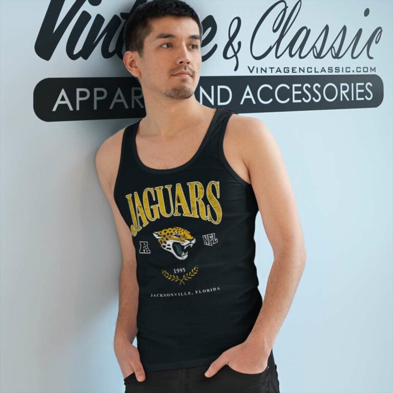 Nfl Jacksonville Jaguars Logo Tank Top Racerback Nfl Jacksonville Jaguars Logo Tank Top Racerback