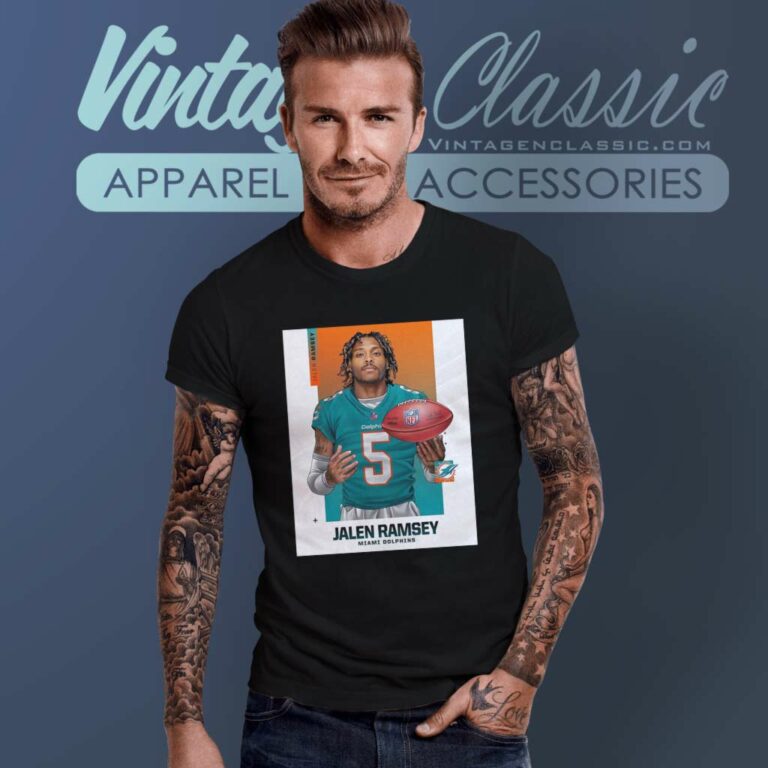 Nfl Jalen Ramsey Miami Dolphins T Shirt Nfl Jalen Ramsey Miami Dolphins T Shirt