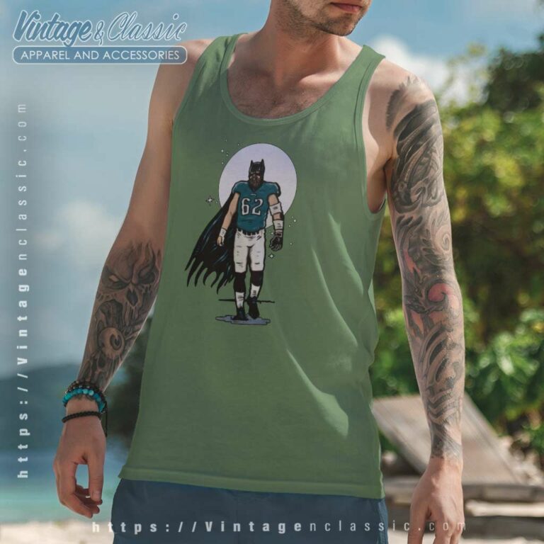 Nfl Jason Kelce Fat Batman Cartoon Tank Top Racerback Nfl Jason Kelce Fat Batman Cartoon Tank Top Racerback