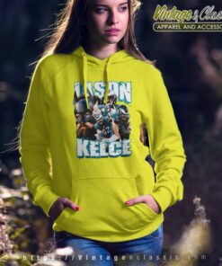 Nfl Jason Kelce Philadelphia Eagles 90s Center Homage Hoodie