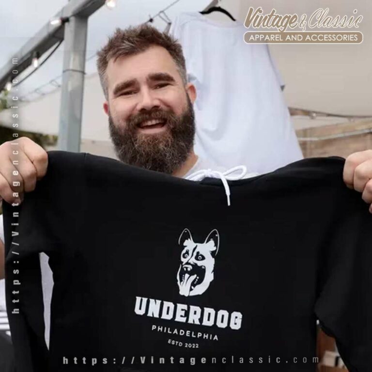 Nfl Jason Kelce Underdog Philadelphia Eagles Unisex Hoodie Nfl Jason Kelce Underdog Philadelphia Eagles Unisex Hoodie
