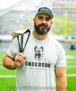 Nfl Jason Kelce Underdog Philadelphia Eagles Unisex Tshirt