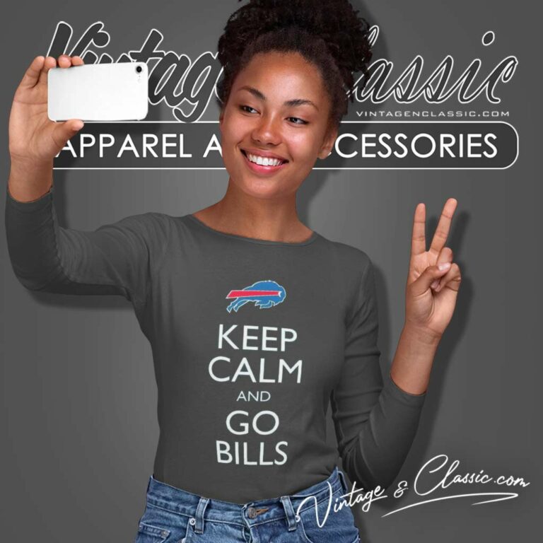 Nfl Keep Calm And Go Buffalo Bills Long Sleeve Tee Nfl Keep Calm And Go Buffalo Bills Long Sleeve Tee