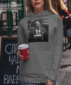 Nfl Legend And Actor Jim Brown Hoodie