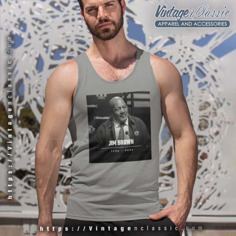 Nfl Legend And Actor Jim Brown Tank Top Racerback Nfl Legend And Actor Jim Brown Tank Top Racerback