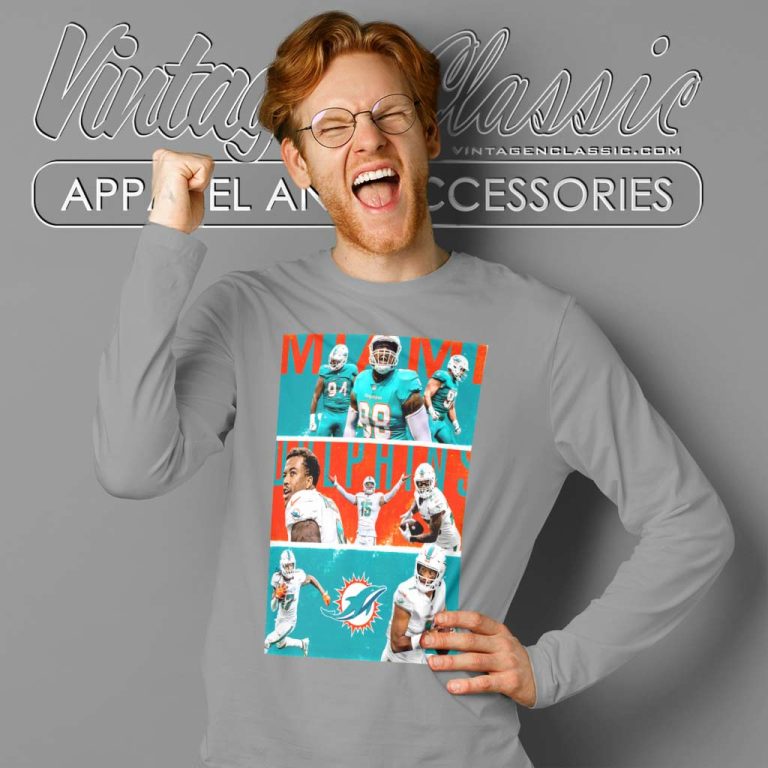 Nfl Miami Dolphins Waiting On September Long Sleeve Tee Nfl Miami Dolphins Waiting On September Long Sleeve Tee