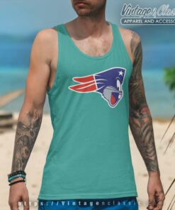 Nfl New England Patriots Bugs Bunny Tank Top Racerback