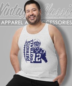 Nfl New England Patriots Football Tank Top Racerback