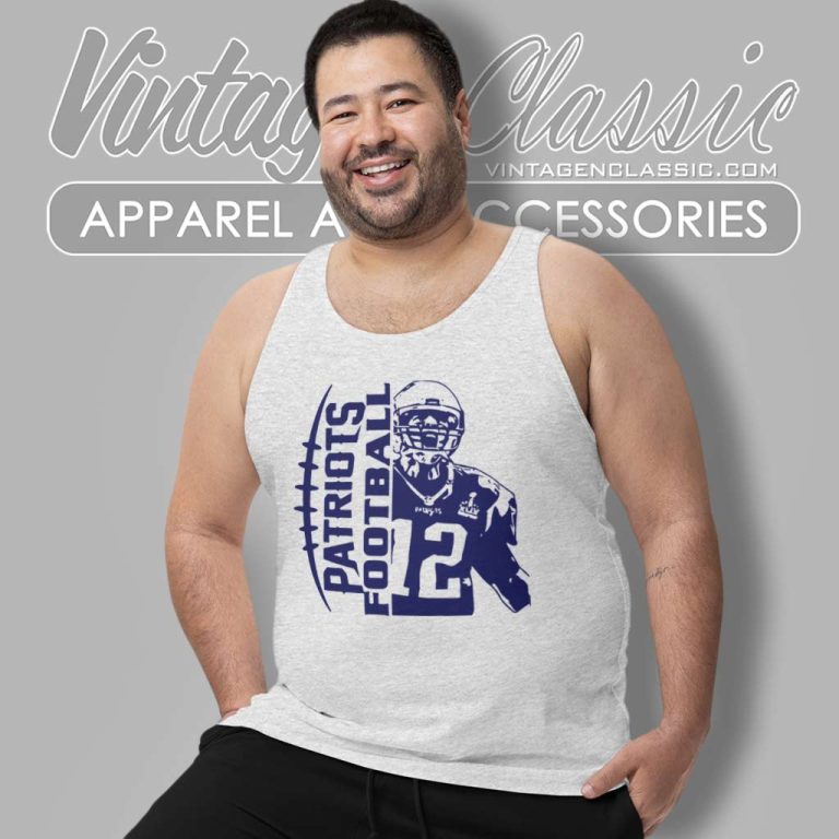 Nfl New England Patriots Football Tank Top Racerback Nfl New England Patriots Football Tank Top Racerback