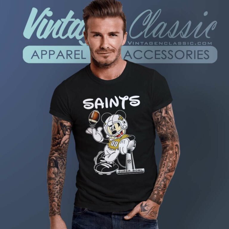 Nfl New Orleans Saints Mickey Mouse T Shirt Nfl New Orleans Saints Mickey Mouse T Shirt