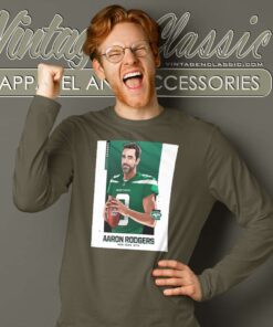 Nfl New York Jets Welcome To Aaron Rodgers Long Sleeve Tee