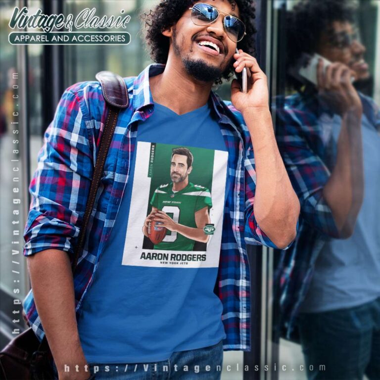 Nfl New York Jets Welcome To Aaron Rodgers V Neck TShirt Nfl New York Jets Welcome To Aaron Rodgers V Neck TShirt