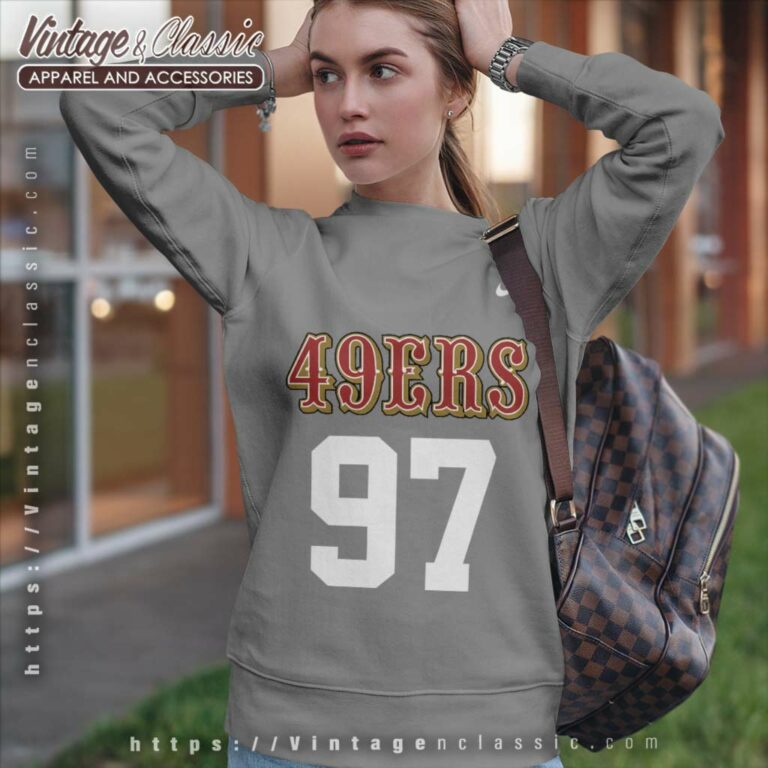 Nfl Nick Bosa 97 San Francisco 49ers Nike Logo Sweatshirt Nfl Nick Bosa 97 San Francisco 49ers Nike Logo Sweatshirt