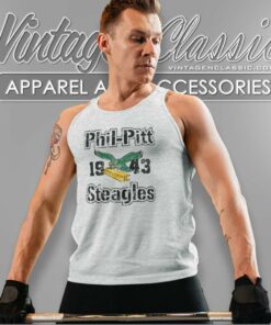 Nfl Phil Pitt Steagles Shirt Steelers Eagles Tank Top Racerback
