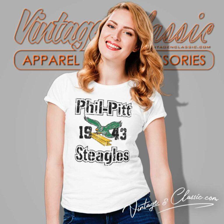 Nfl Phil Pitt Steagles Shirt Steelers Eagles Women TShirt Nfl Phil Pitt Steagles Shirt Steelers Eagles Women TShirt