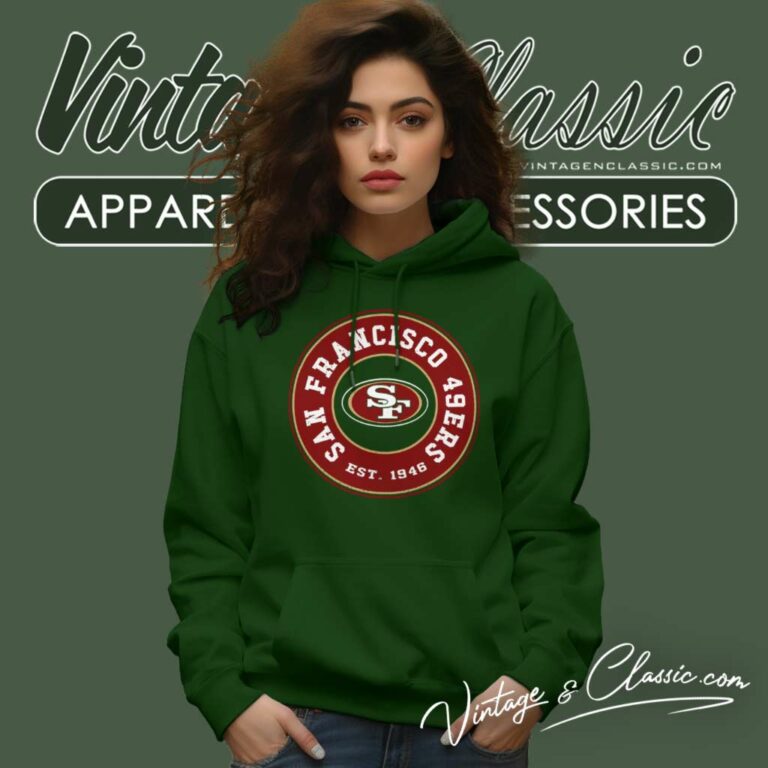Nfl San Francisco 49ers Logo Hoodie Nfl San Francisco 49ers Logo Hoodie
