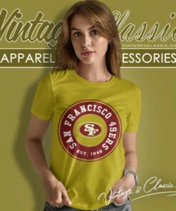 Nfl San Francisco 49ers Logo Women TShirt