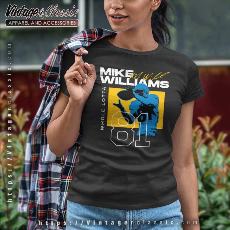 Nfl Signature Mike Williams Shirt Rip Former Buccaneers Bills Women TShirt Nfl Signature Mike Williams Shirt Rip Former Buccaneers Bills Women TShirt
