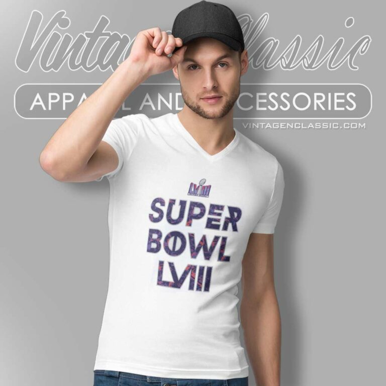 Nfl Super Bowl Lviii Nike Essential V Neck TShirt Nfl Super Bowl Lviii Nike Essential V Neck TShirt