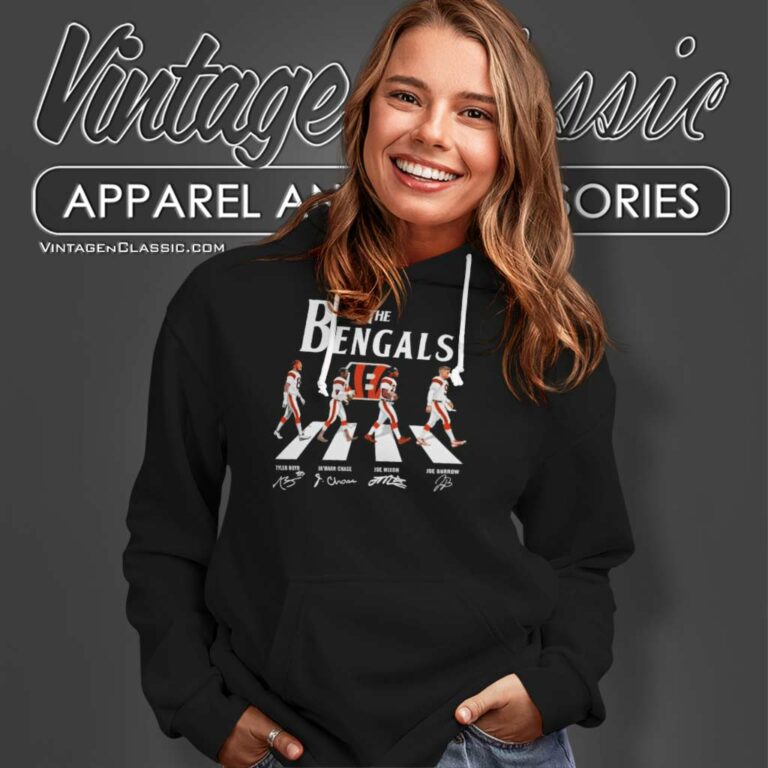 Nfl The Bengals Abbey Road Signatures Nfl The Bengals Abbey Road Signatures Hoodie Nfl The Bengals Abbey Road Signatures Nfl The Bengals Abbey Road Signatures Hoodie