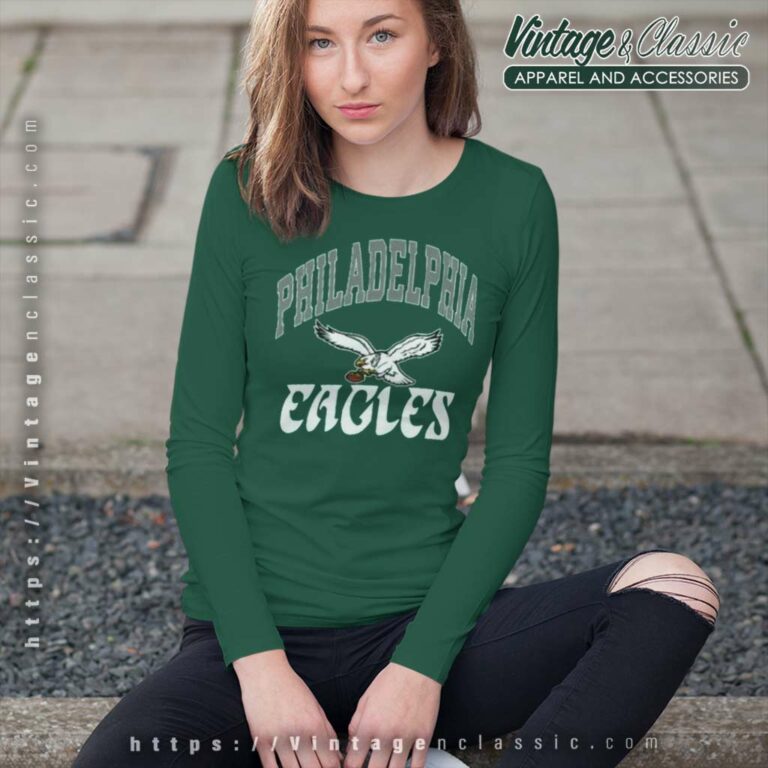 Nfl The Eagles Green Fan Philadelphia Football Long Sleeve Tee Nfl The Eagles Green Fan Philadelphia Football Long Sleeve Tee
