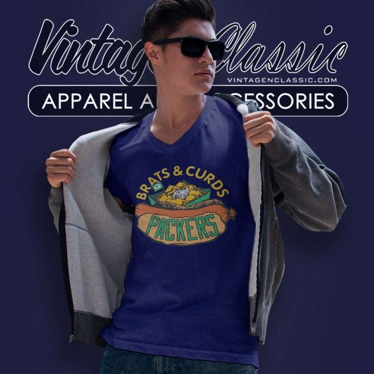 Nfl X Flavortown Green Bay Packers V Neck TShirt Nfl X Flavortown Green Bay Packers V Neck TShirt