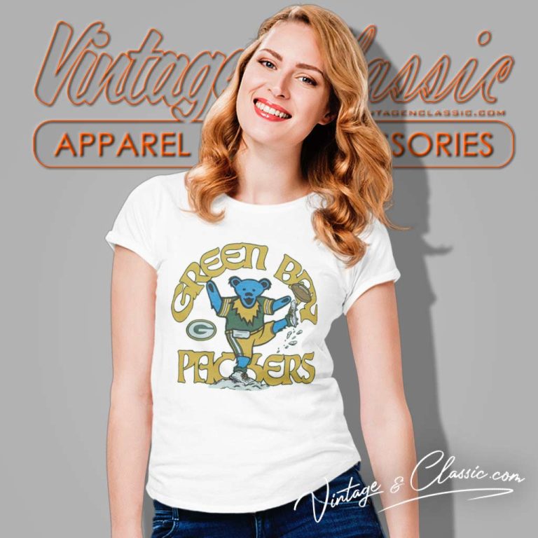 Nfl X Grateful Dead X Packers Women TShirt Nfl X Grateful Dead X Packers Women TShirt
