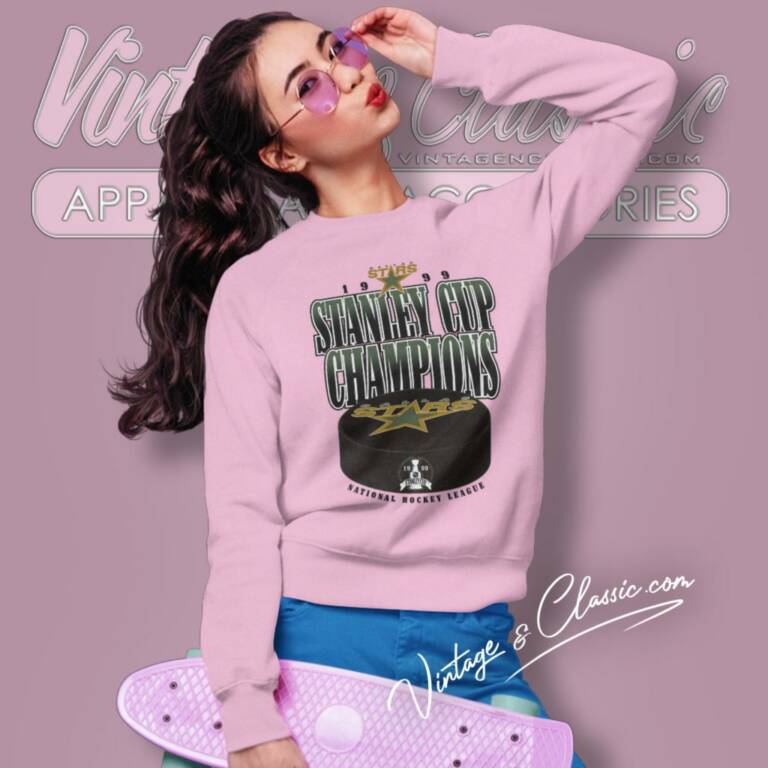 Nhl 1999 Dallas Stars Stanley Cup Champions Sweatshirt Nhl 1999 Dallas Stars Stanley Cup Champions Sweatshirt