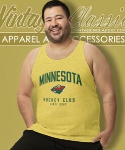 Nhl Big Tall Graphic Minnesota Wild Tank Top Racerback