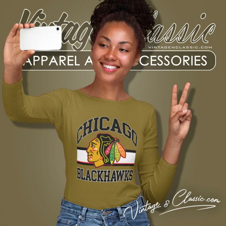 Nhl Chicago Blackhawks Big Logo Long Sleeve Tee Nhl Chicago Blackhawks Big Logo Long Sleeve Tee