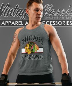 Nhl Chicago Blackhawks Big Logo Tank Top Racerback