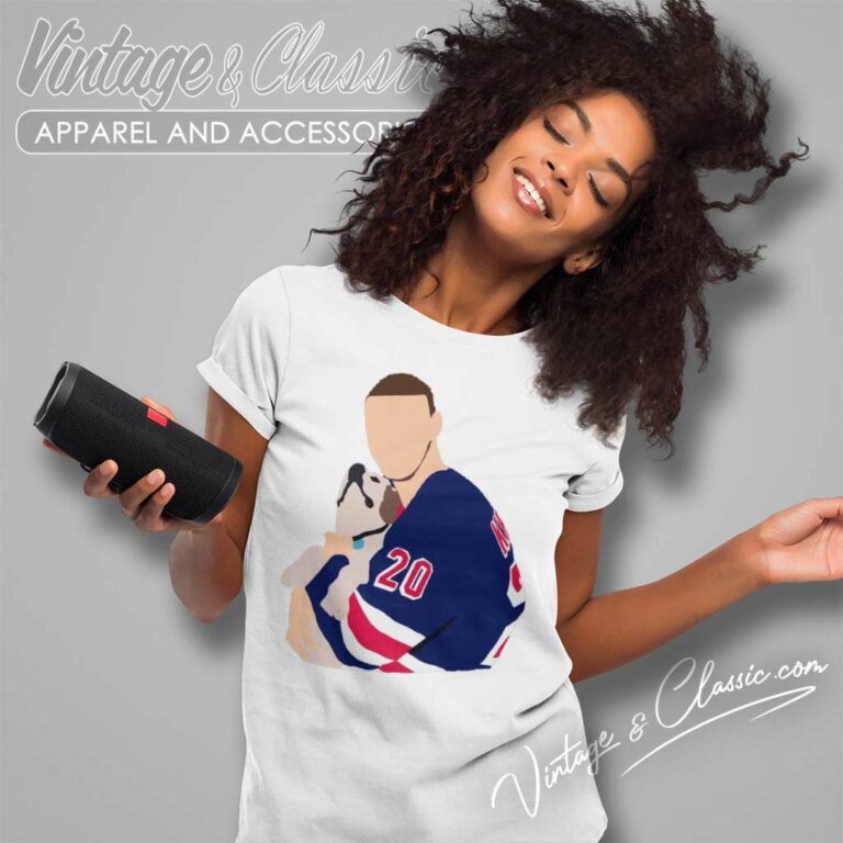 Nhl Chris Kreider Ny Rangers Hug Dog Women TShirt Nhl Chris Kreider Ny Rangers Hug Dog Women TShirt