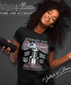 Nhl Colorado Avalanche Stanley Cup Champions 1996 Women T Shirt